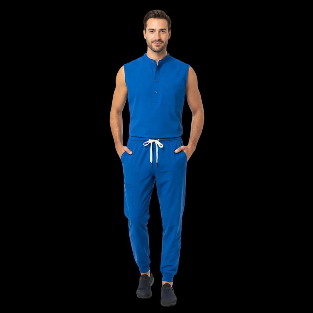 Premium Unisex Quick-Dry Medical Scrub Set – Stretch Top & Pants