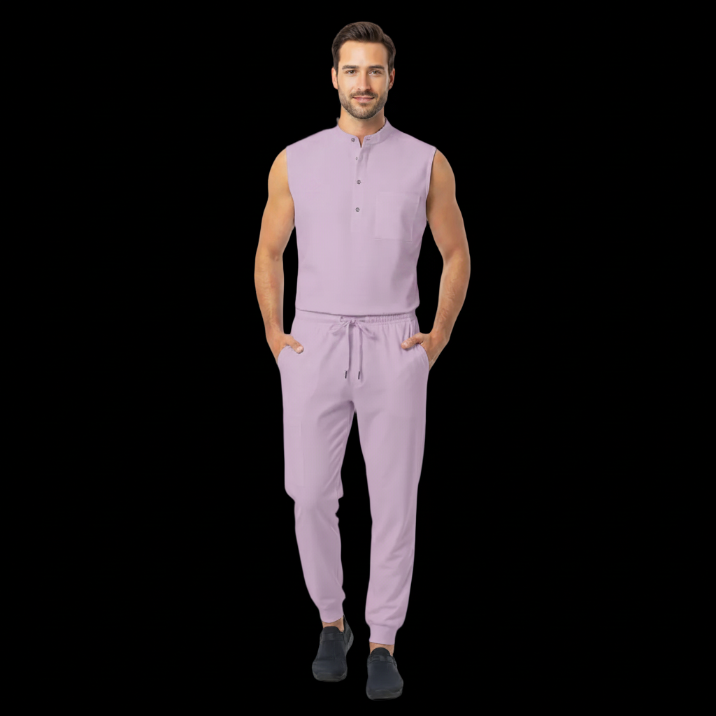 Premium Unisex Quick-Dry Medical Scrub Set – Stretch Top & Pants