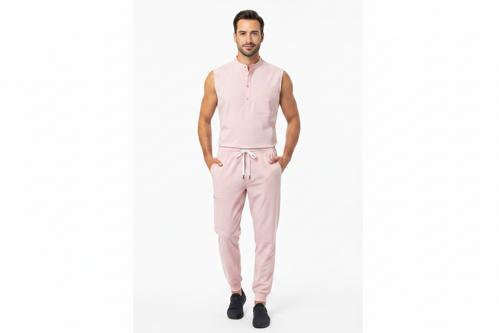 Premium Unisex Quick-Dry Medical Scrub Set – Stretch Top & Pants