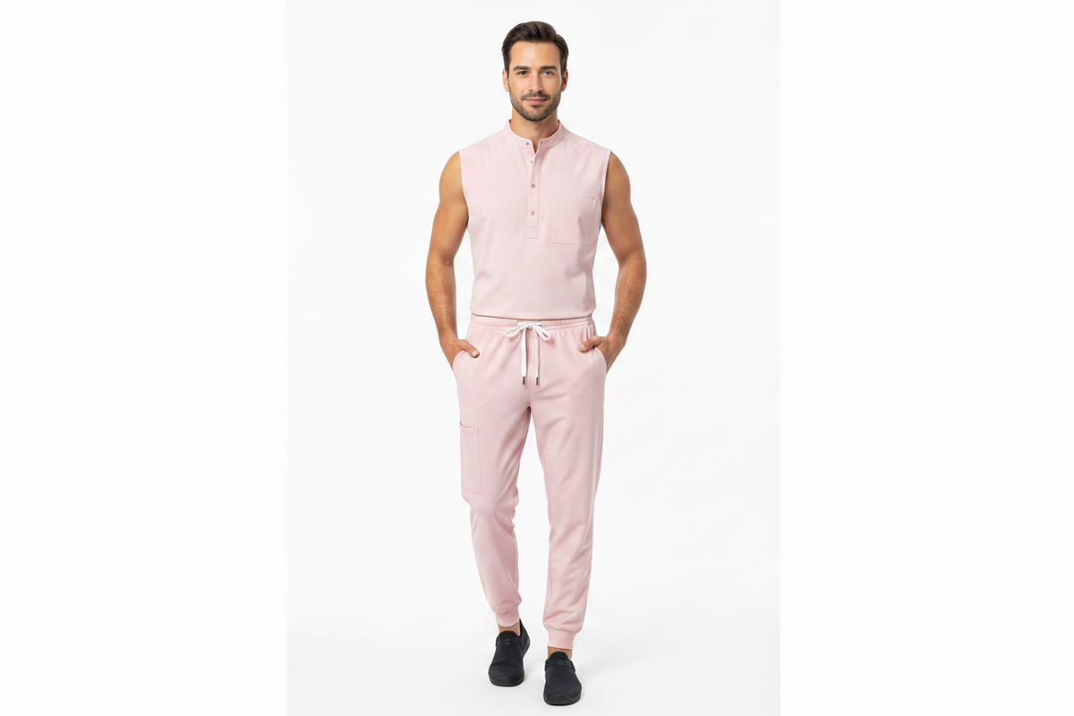 Premium Unisex Quick-Dry Medical Scrub Set – Stretch Top & Pants
