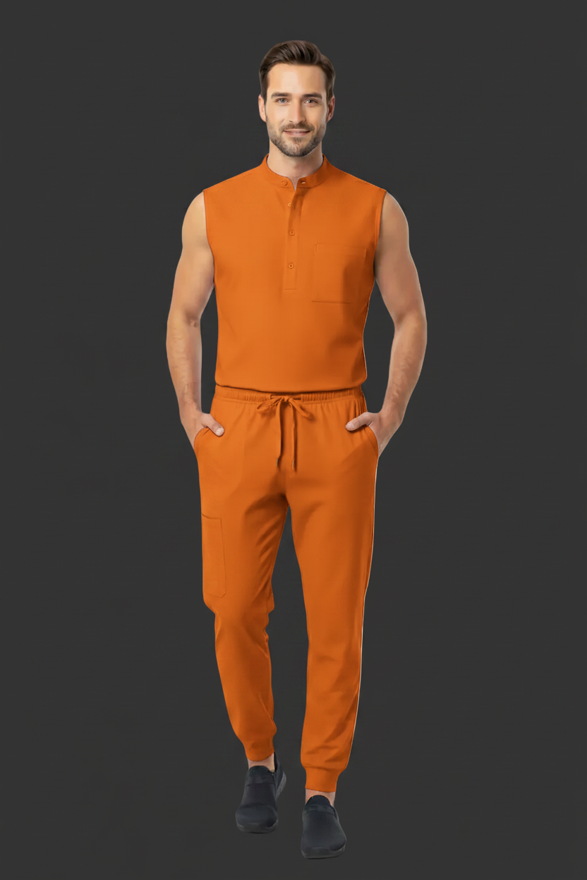 Premium Unisex Quick-Dry Medical Scrub Set – Stretch Top & Pants
