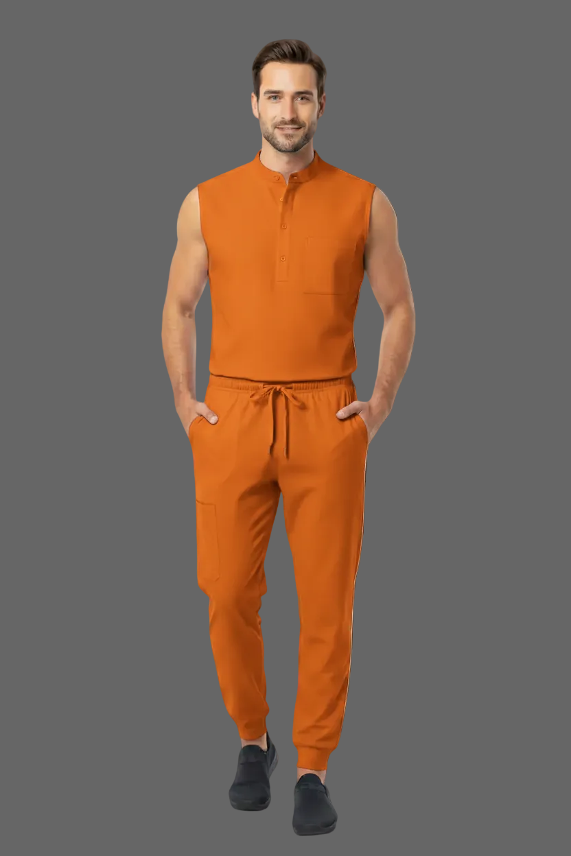 Premium Unisex Quick-Dry Medical Scrub Set – Stretch Top & Pants