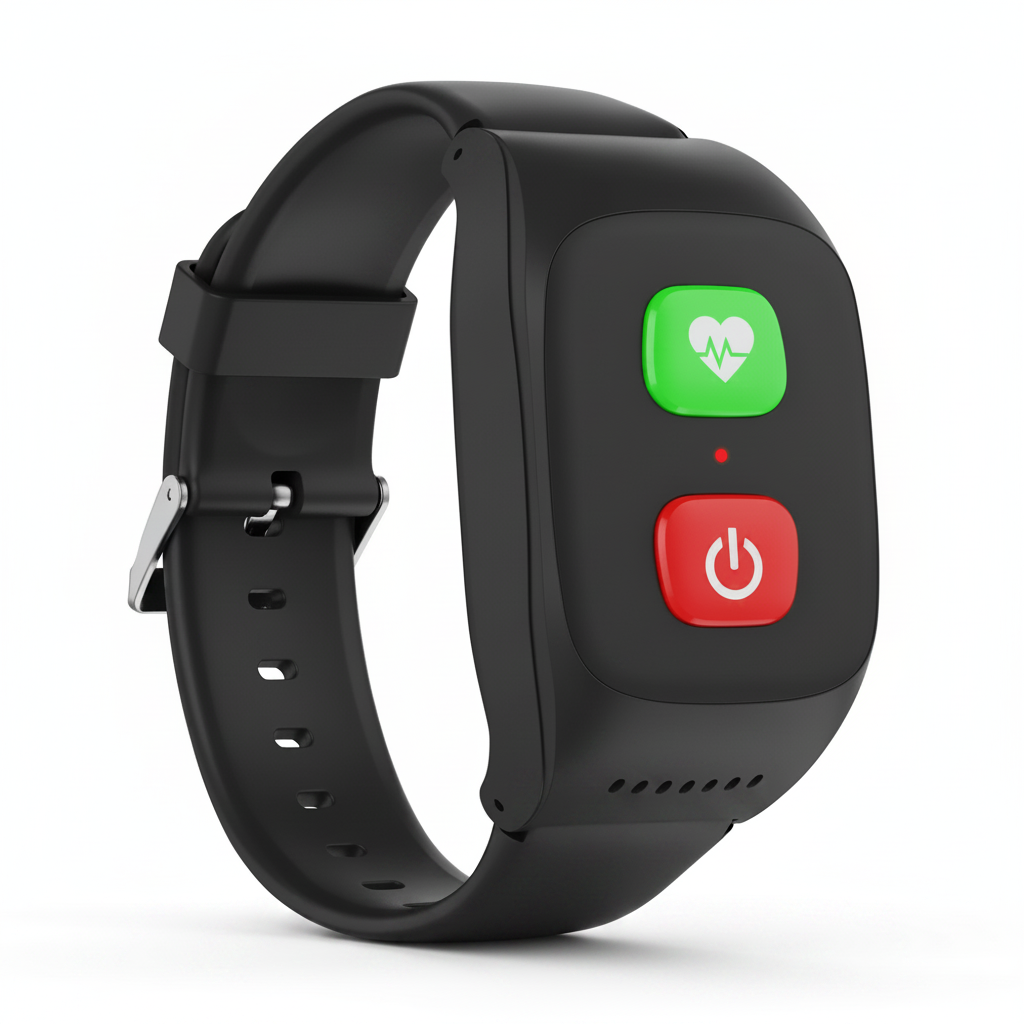 4G GPS Emergency SOS Smart Watch for Seniors | Waterproof Safety & Location Tracker