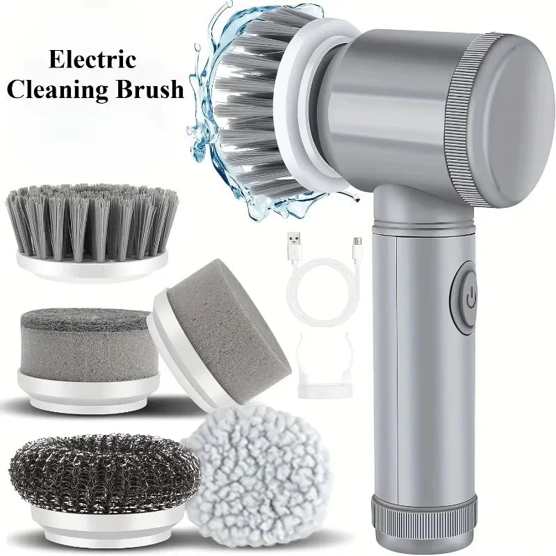 Electric Spin Scrubber – Bathroom Cordless Cleaning Brush
