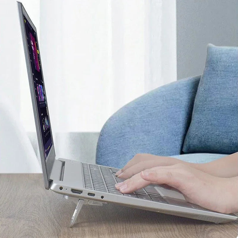 Portable Foldable Laptop Stand – Adjustable Ergonomic Riser