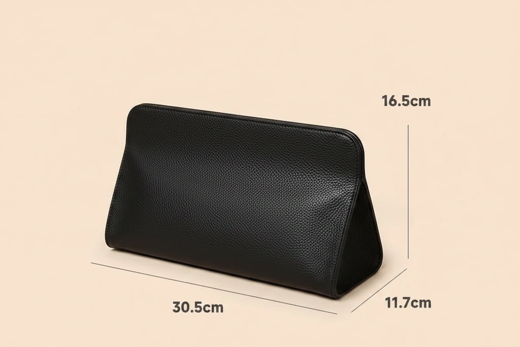 Hairdressing Tool Organizer Bag PU Leather Hair Straightener & Curling Iron Storage Bag Hair Dryer Storage