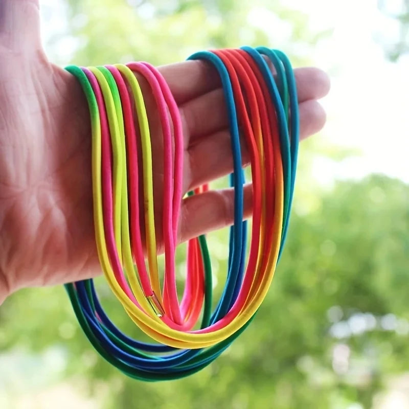 Super Elastic Jump Rope – Adjustable Rubber Band