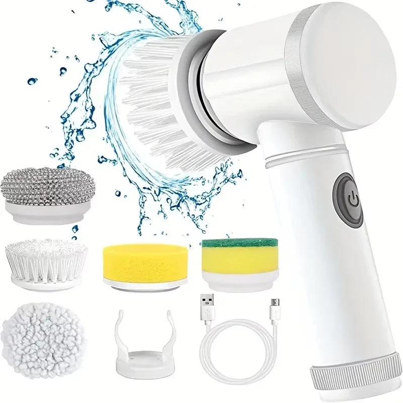 Electric Spin Scrubber – Bathroom Cordless Cleaning Brush