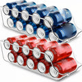Stackable Fridge Can Organizer – Space-Saving Beverage Storage Bin