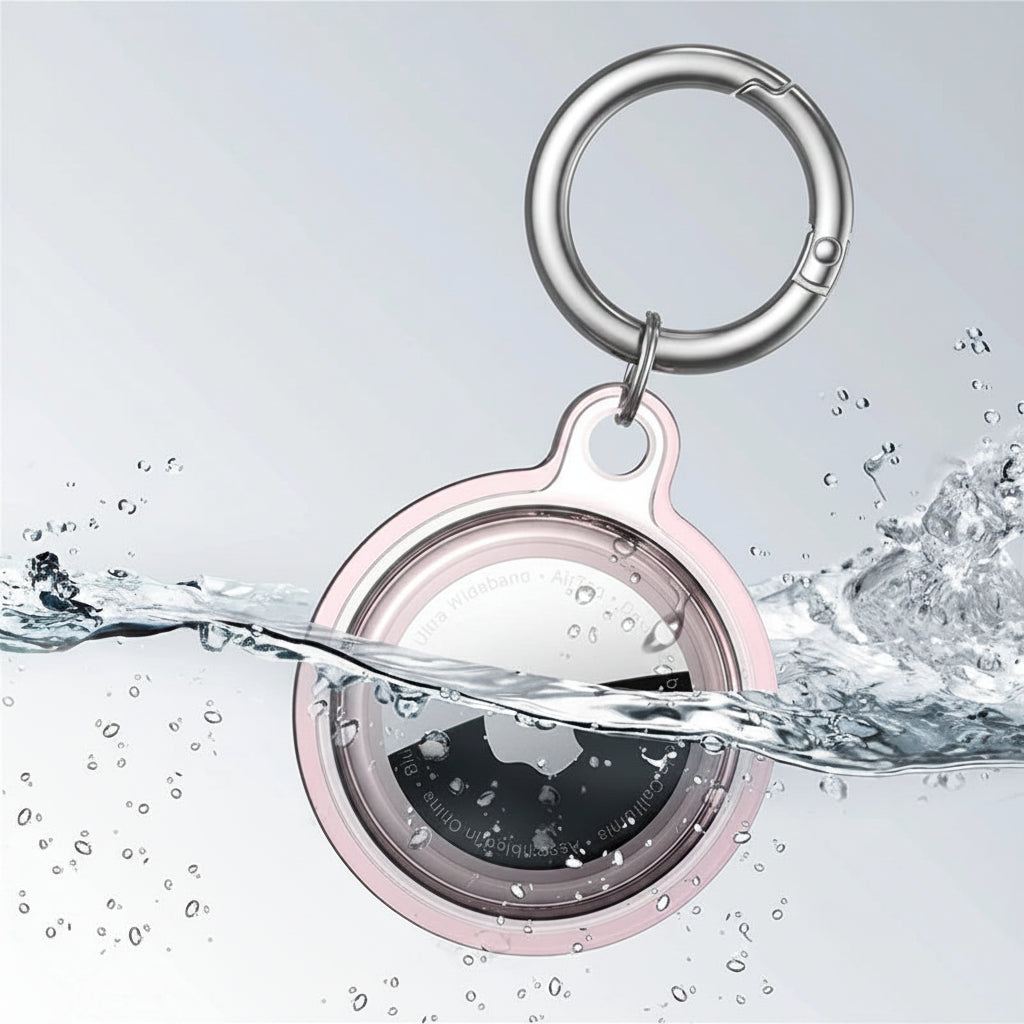 Waterproof AirTag Protective Keychain Holder – Anti-Lost Tracker Case
