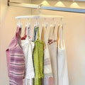 12-Hook Rotating Hanger – Space-Saving Closet Organizer for Ties, Belts, Underwear, Skirts