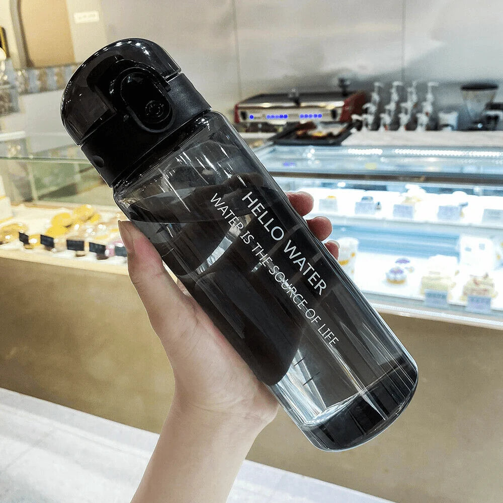 780ml Leak-Proof Sports Water Bottle with Carry Strap