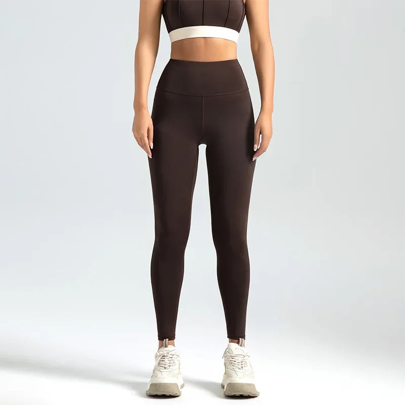 High Waist Seamless Yoga Leggings for Women – Booty Lift Gym & Fitness Pants (S–3XL)