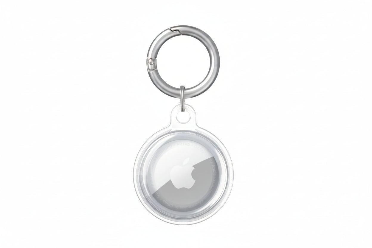 Waterproof AirTag Protective Keychain Holder – Anti-Lost Tracker Case