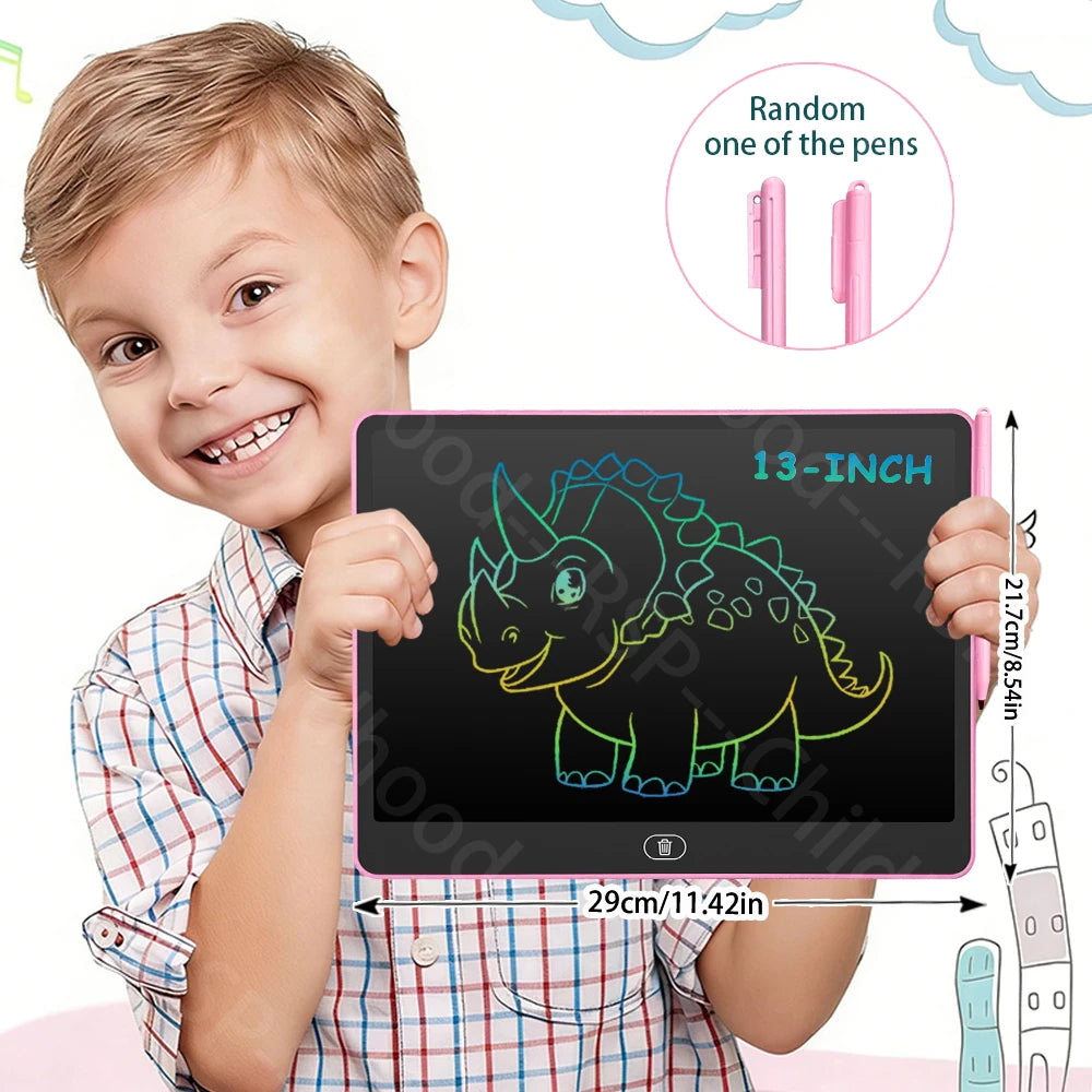 LCD Drawing Tablet for Kids – Doodle & Writing Board with Stylus