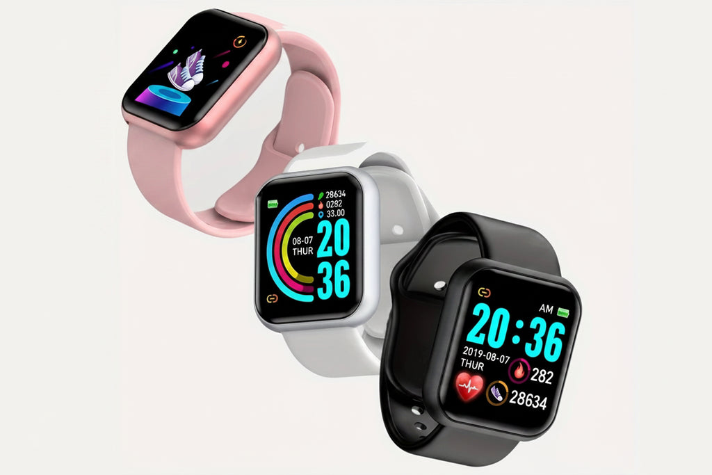 Smart Fitness Watch with Heart Rate, Sleep & Activity Tracking