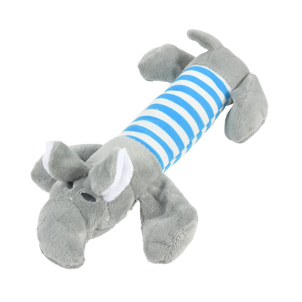 Cute Animals Plush Dog Toy – Interactive Chew & Play Toy