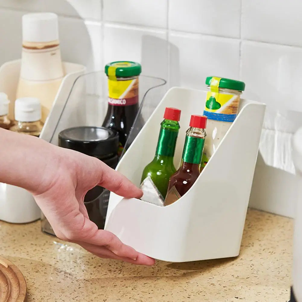 Clear Fridge Organizer Bin – Space-Saving Storage Container