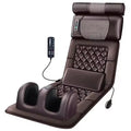 Full Body Heated Vibration Massage Mat – Neck, Back & Leg Relaxation Cushion