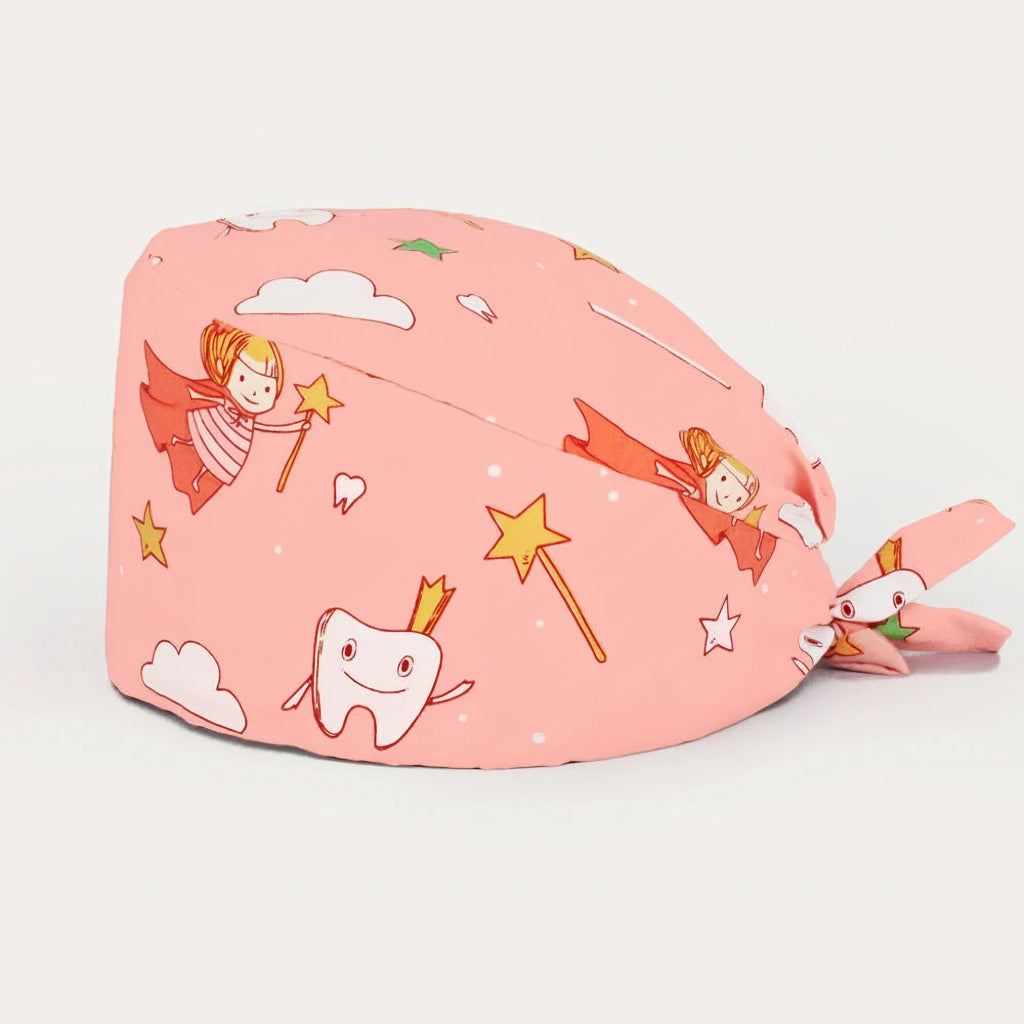Printed Adjustable Scrub Cap – Unisex Medical & Work Cap