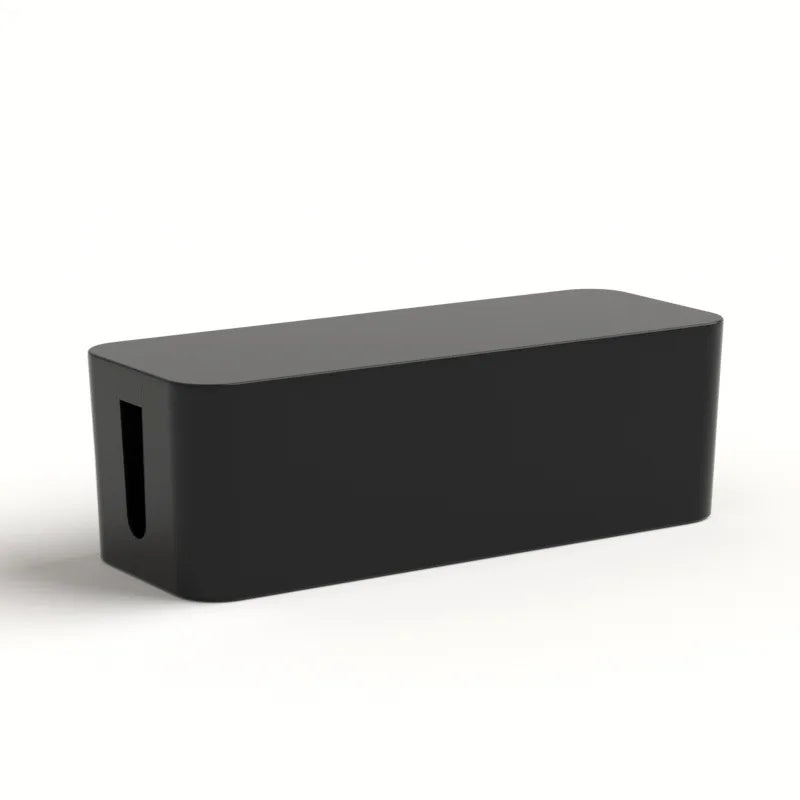 Cable Management Box, Cable Management Kit for Power Strip to Hide Wires, Cord Organizer
