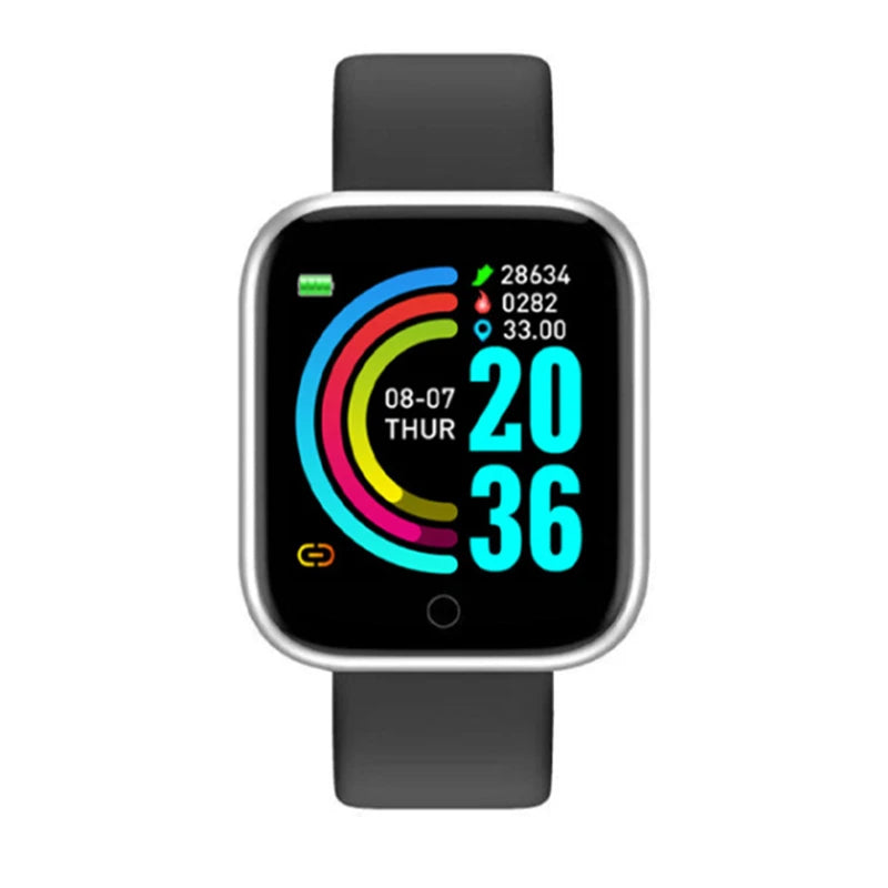 Smart Fitness Watch with Heart Rate, Sleep & Activity Tracking