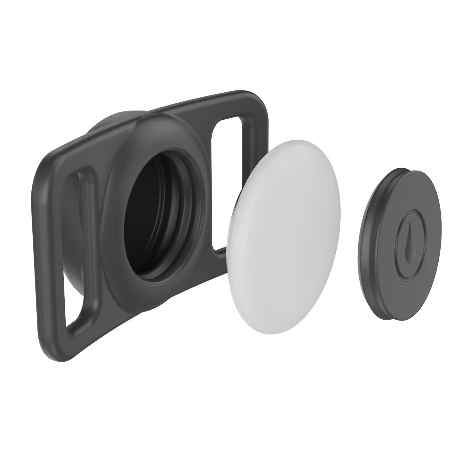 AirTag Dog & Cat Collar Holder – Silicone Full Body Protective