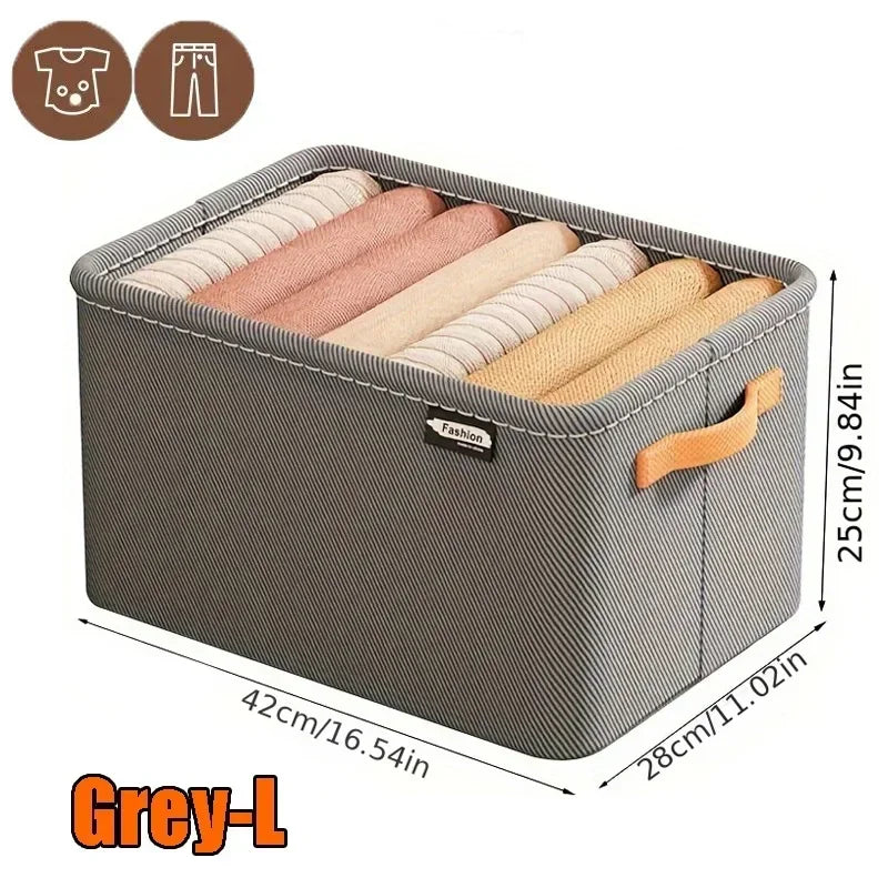 Foldable Wardrobe Storage Organizer Box – Closet & Drawer Organizer