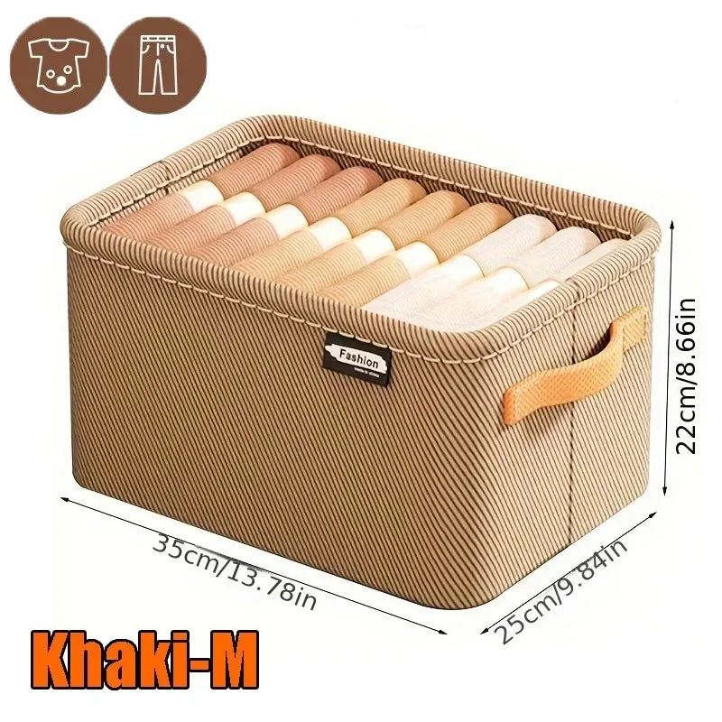 Foldable Wardrobe Storage Organizer Box – Closet & Drawer Organizer