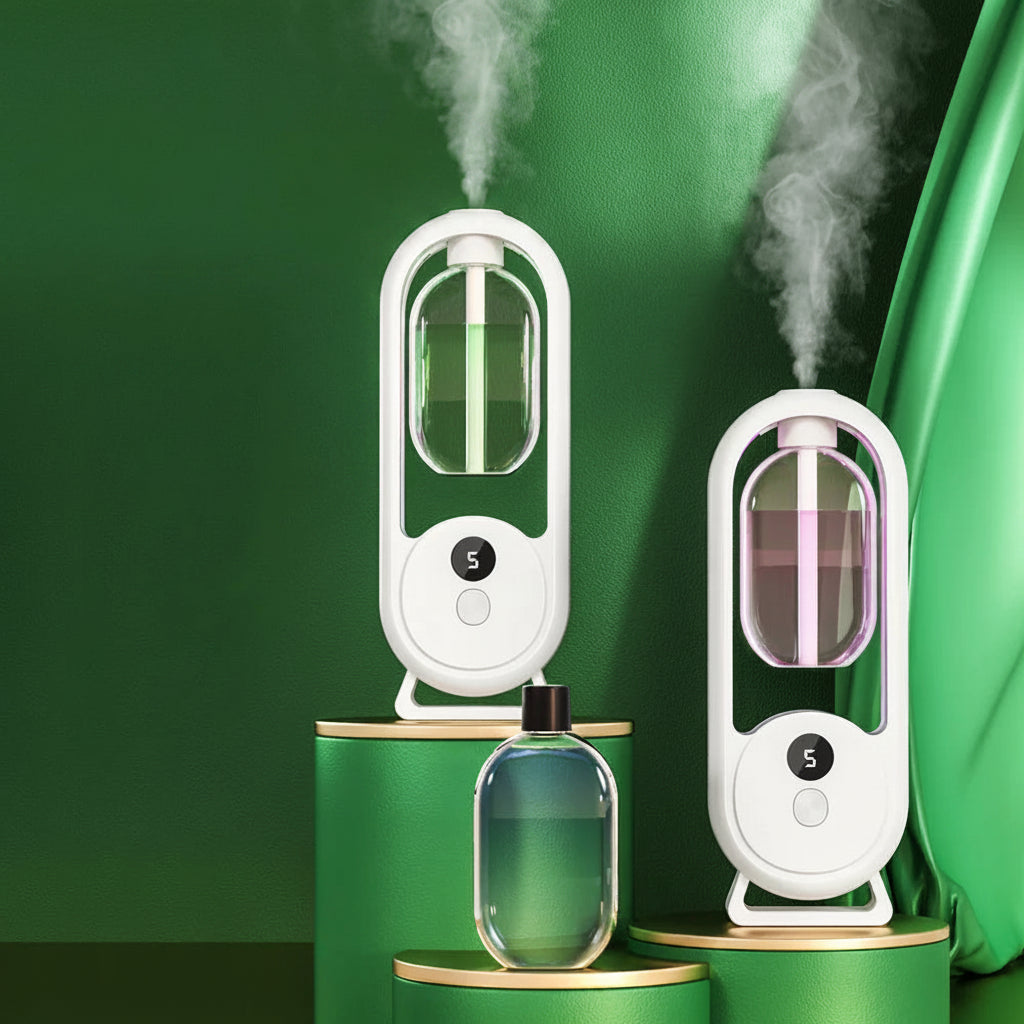 Rechargeable Portable Aromatherapy Diffuser – 5-Speed Essential Oil Mist Diffuser