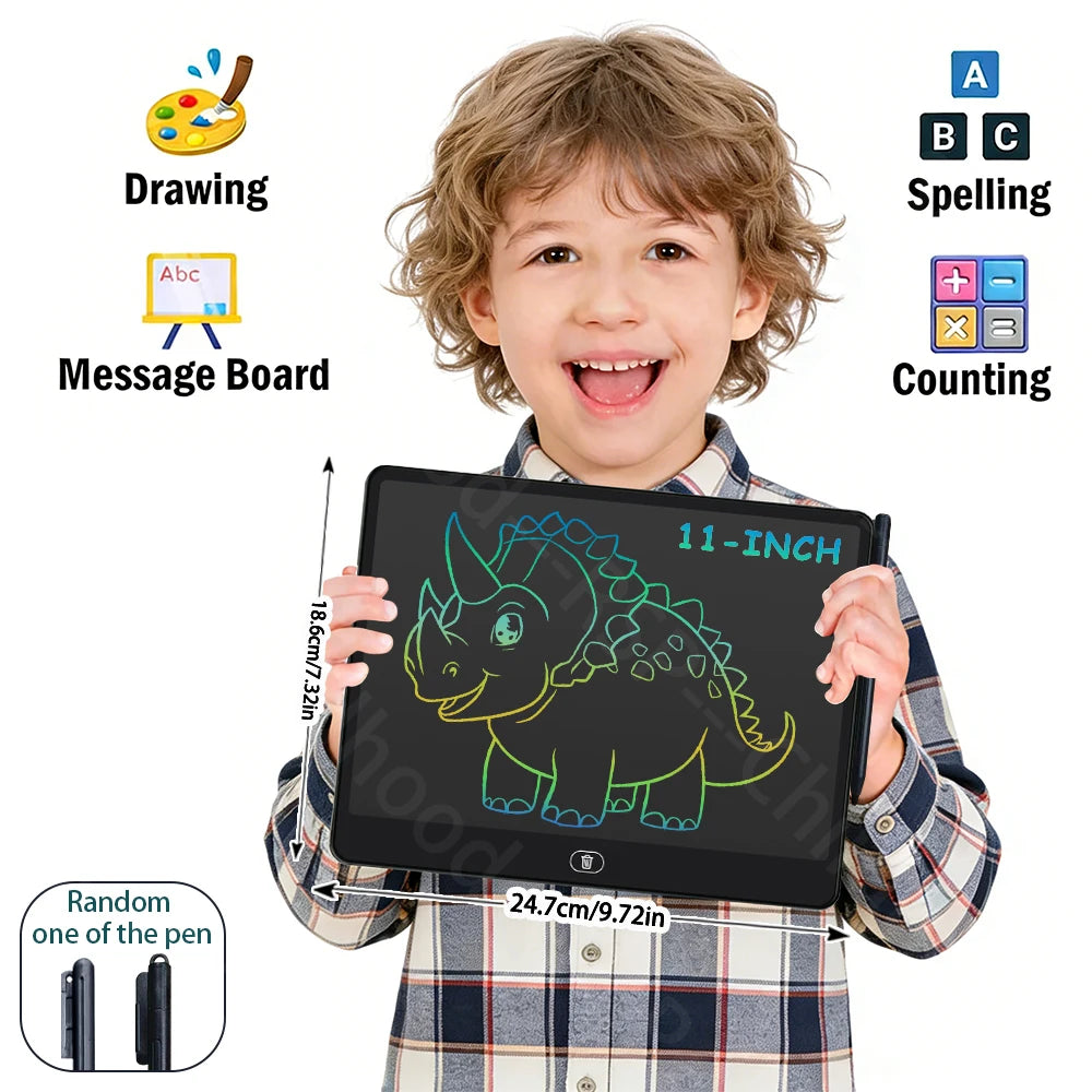 LCD Drawing Tablet for Kids – Doodle & Writing Board with Stylus