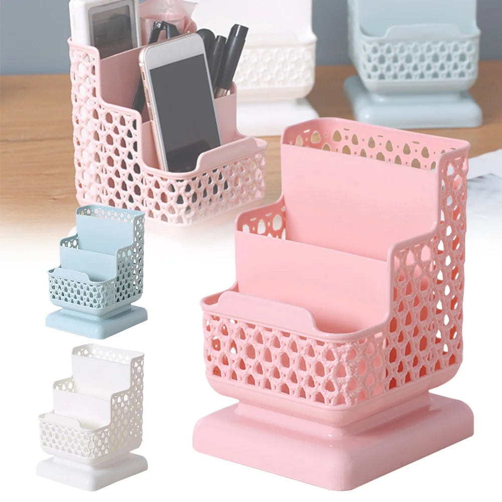 Desktop Organizer Storage Box – Multi-Compartment Desk Organizer for Office & Home