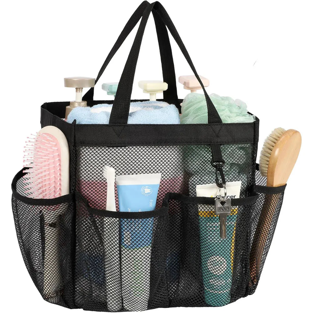 Portable Mesh Shower Caddy – Dorm, Gym, Camping & Pool Tote