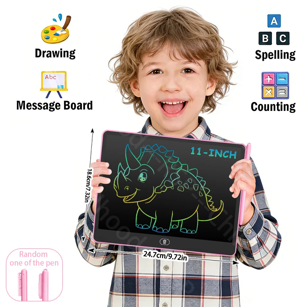 LCD Drawing Tablet for Kids – Doodle & Writing Board with Stylus