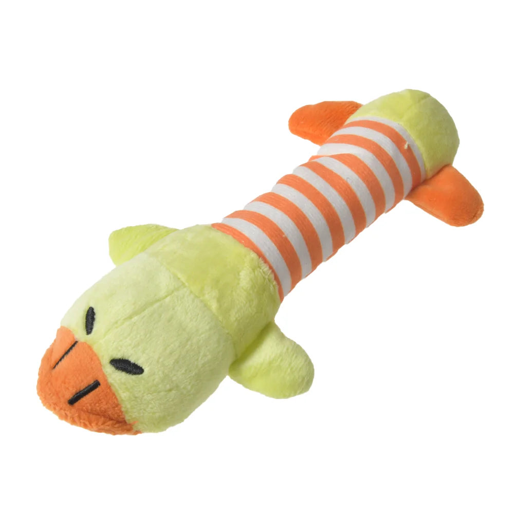 Cute Animals Plush Dog Toy – Interactive Chew & Play Toy