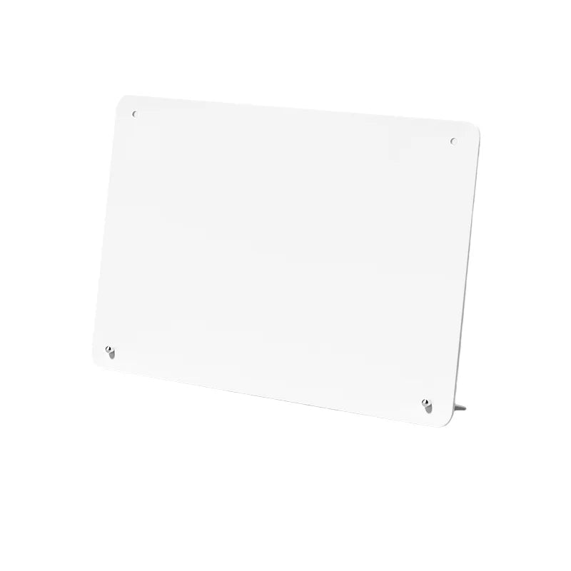 Double-Sided Magnetic Memo Board – Dry Erase & Chalkboard Sign