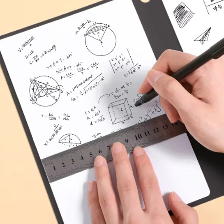 A5 Reusable Whiteboard Notebook Set – Smart, Eco-Friendly Writing Solution
