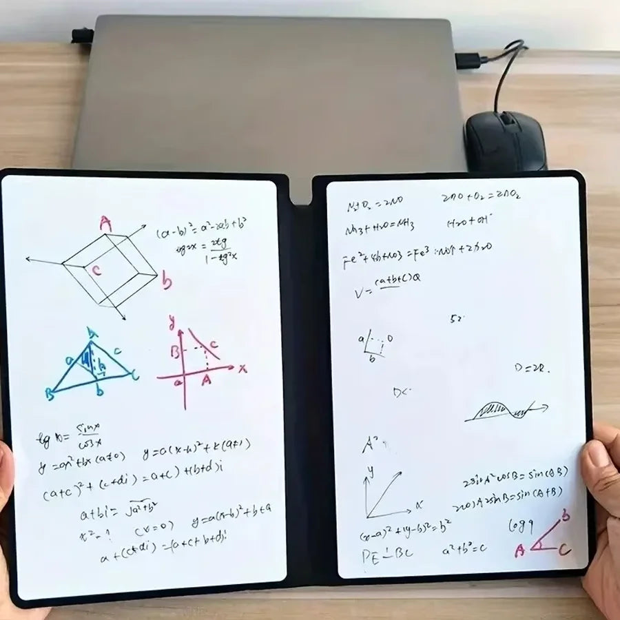 A5 Reusable Whiteboard Notebook Set – Smart, Eco-Friendly Writing Solution