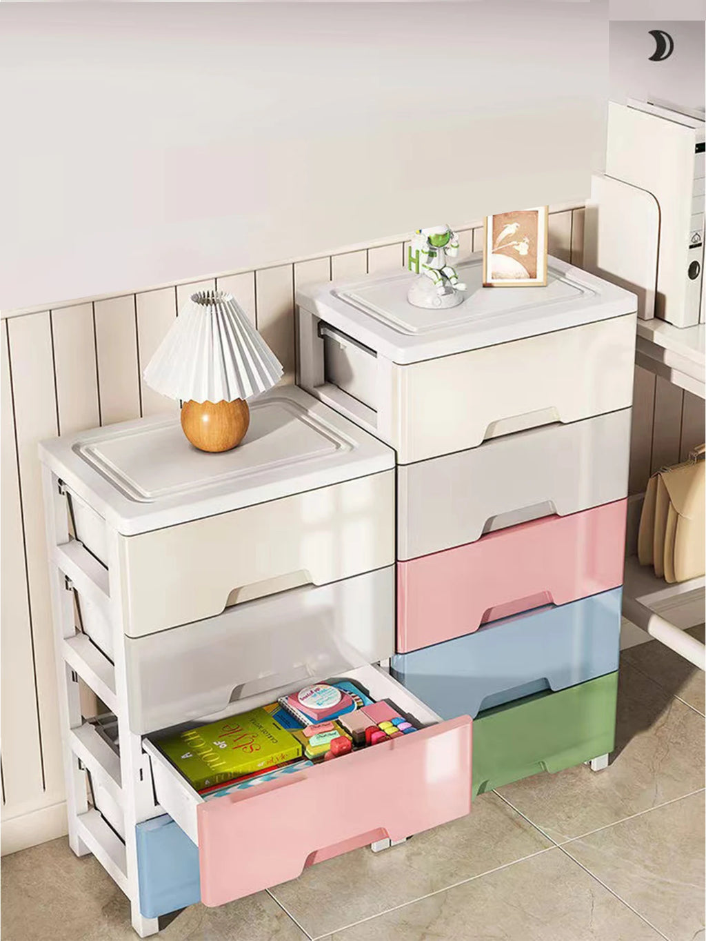 Plastic Storage Drawer Cabinet