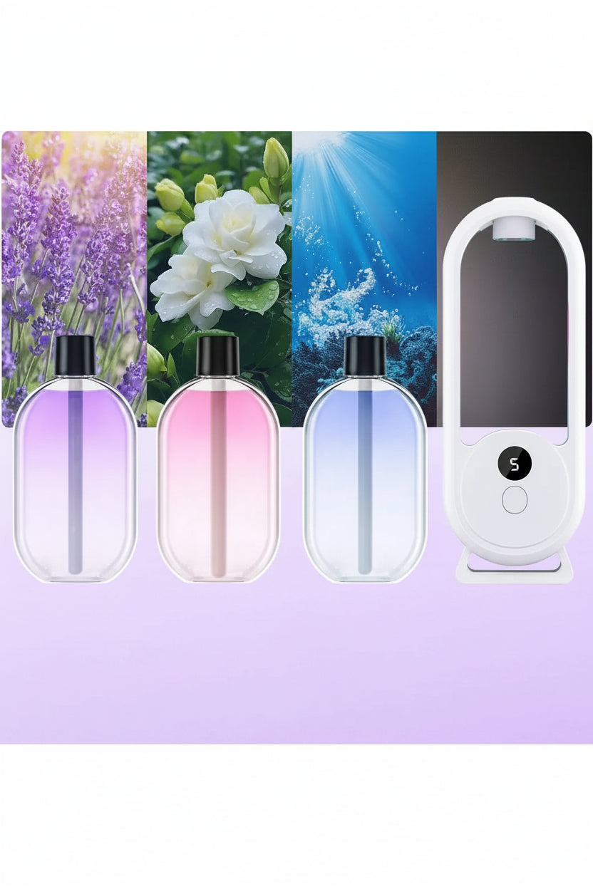 Rechargeable Portable Aromatherapy Diffuser – 5-Speed Essential Oil Mist Diffuser