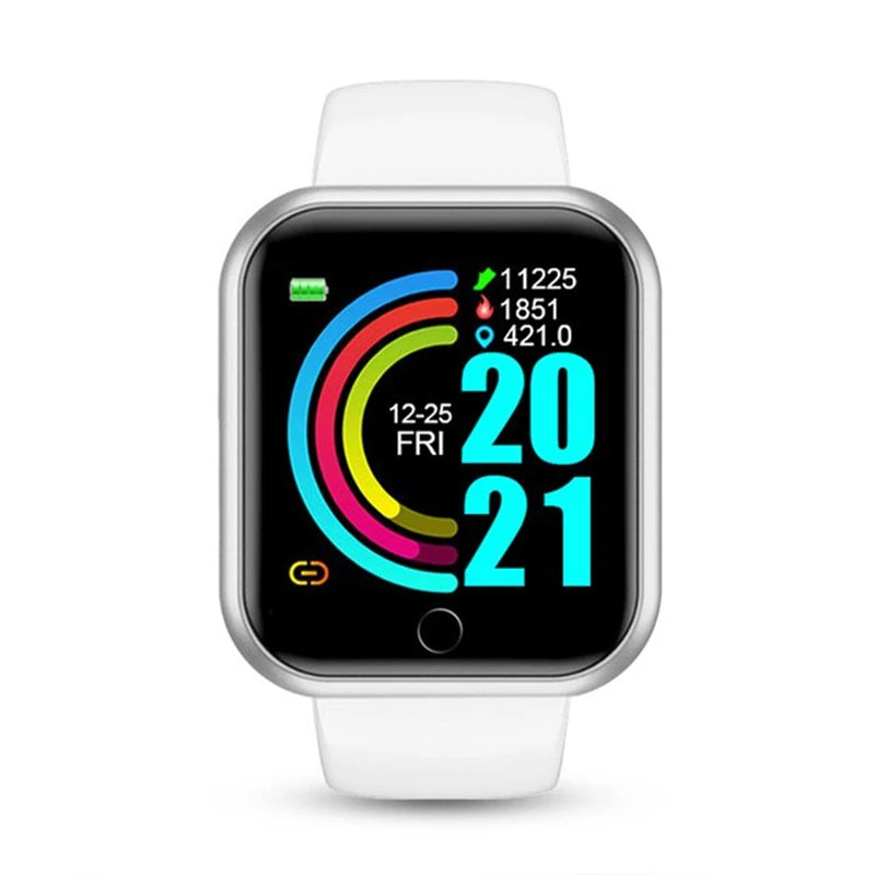 Smart Fitness Watch with Heart Rate, Sleep & Activity Tracking