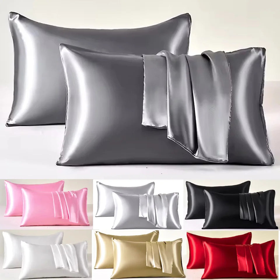 Luxury Satin Pillowcase – Soft Cooling Hair & Skin Pillow Cover