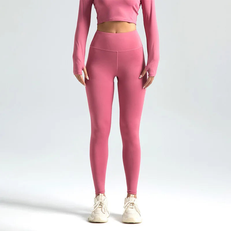 High Waist Seamless Yoga Leggings for Women – Booty Lift Gym & Fitness Pants (S–3XL)
