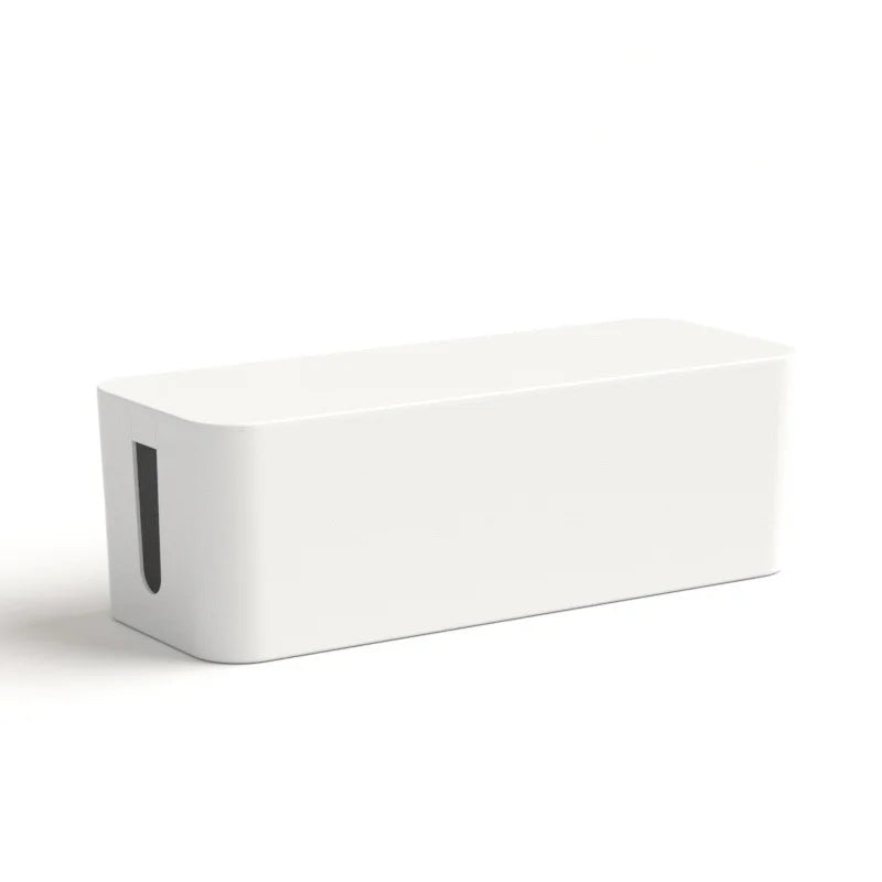 Cable Management Box, Cable Management Kit for Power Strip to Hide Wires, Cord Organizer
