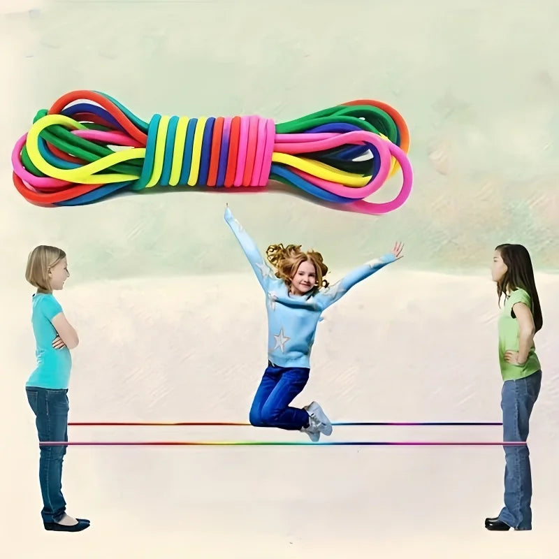 Super Elastic Jump Rope – Adjustable Rubber Band