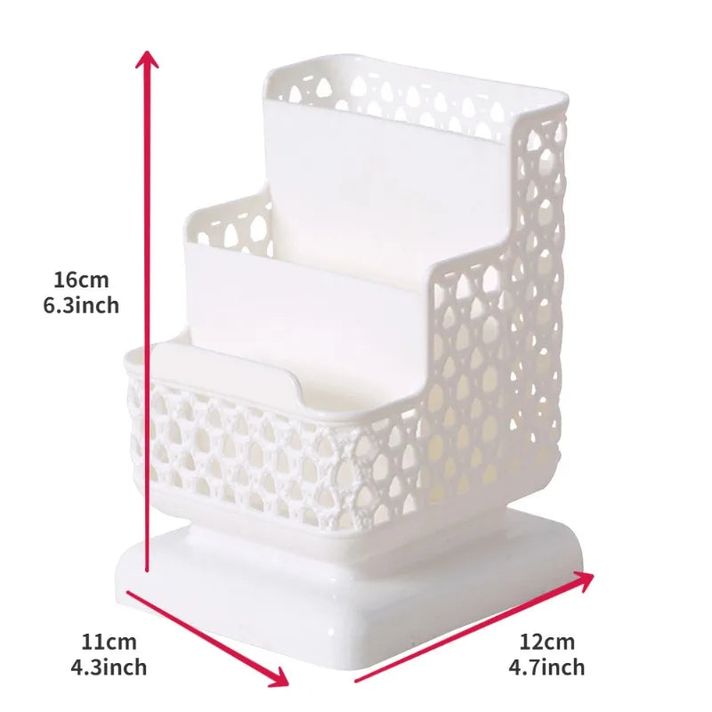 Desktop Organizer Storage Box – Multi-Compartment Desk Organizer for Office & Home