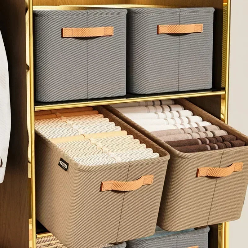 Foldable Wardrobe Storage Organizer Box – Closet & Drawer Organizer
