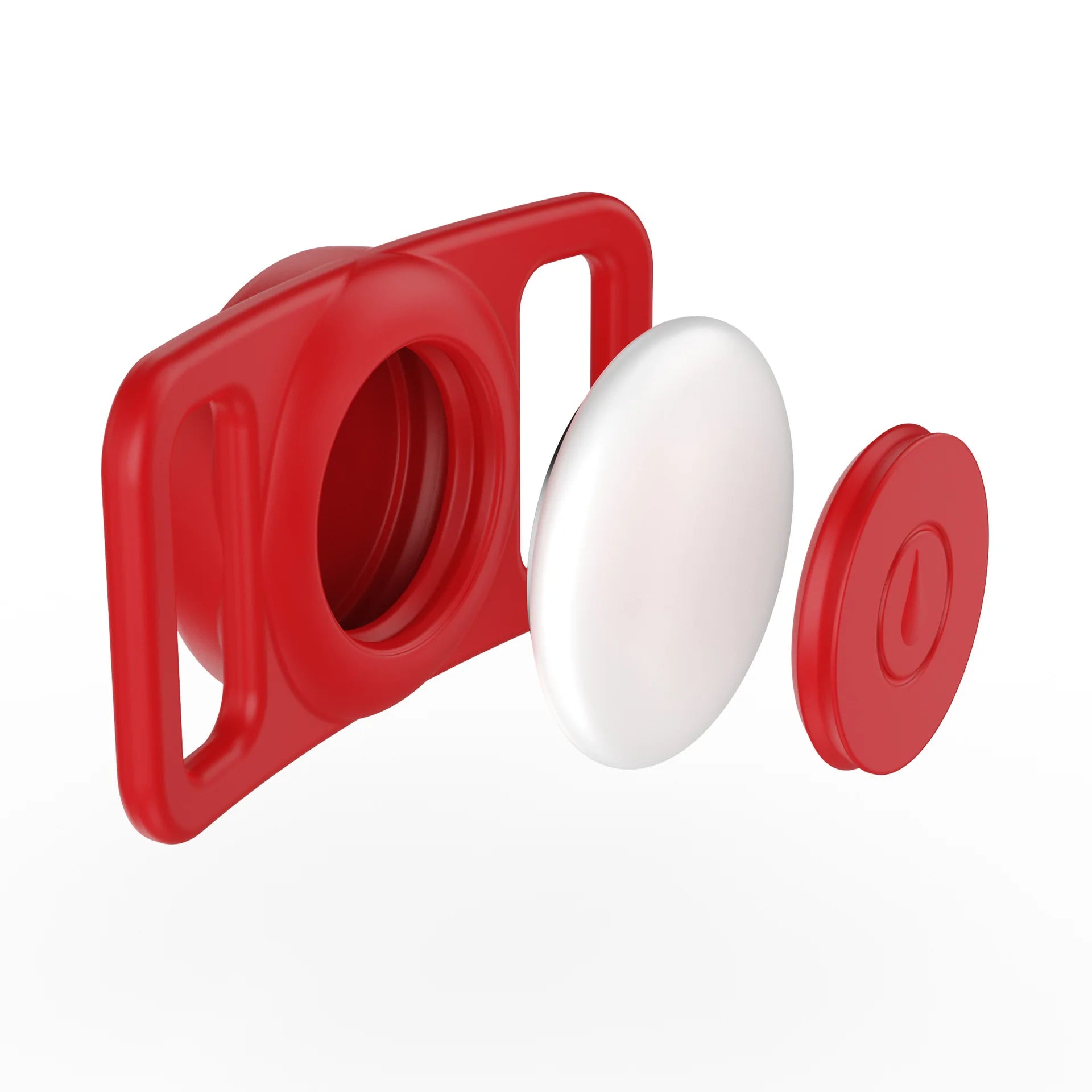 AirTag Dog & Cat Collar Holder – Silicone Full Body Protective