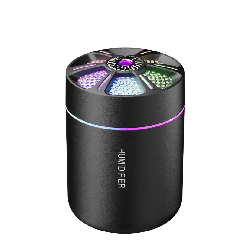 Mini Desktop Humidifier with Colorful LED Night Light