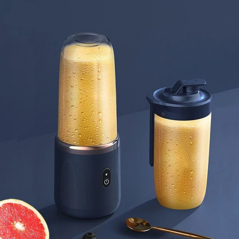Portable Personal Blender – USB Rechargeable 6-Blade Smoothie Maker